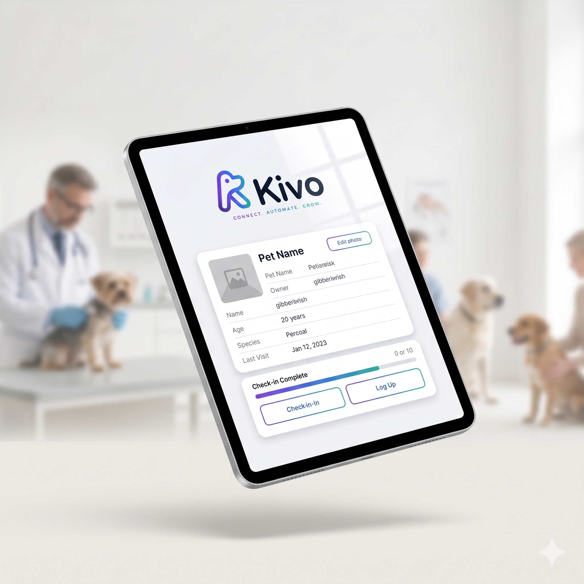 Expediente médico digital de mascota en Kivo